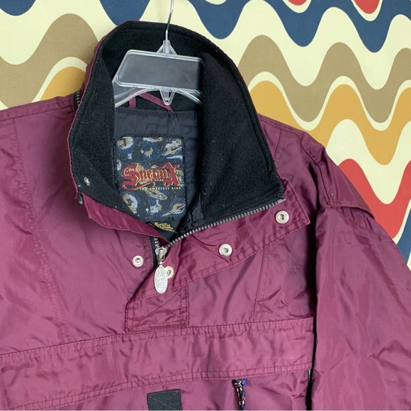 Vintage 90s Sneaux Anorak size medium GUC - Picture 2 of 12